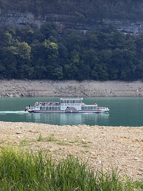 Croisière sur le lac de Vouglans